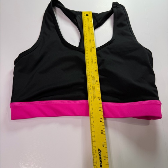 LuLaRoe Black and Pink Sports Bra - Picture 6 of 6